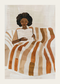 Rami akimirka su knyga švelniais, šiltais tonais-3