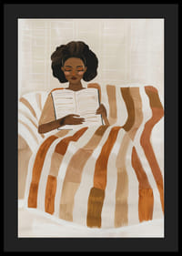 Rami akimirka su knyga švelniais, šiltais tonais-4