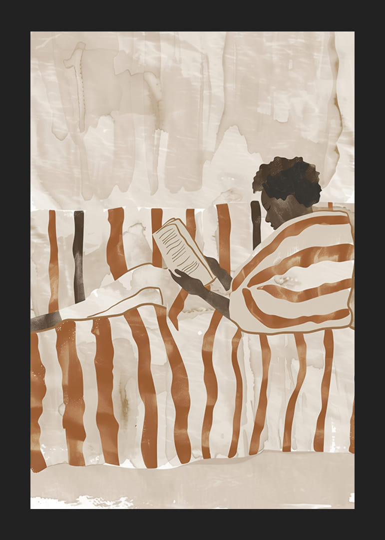 Jemná tonalita so zameraním na uvoľnené čítanie a riadky-12