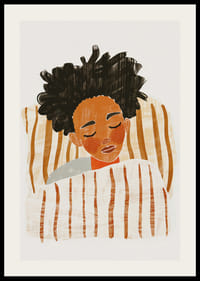 En fredfyldt sovende skikkelse fanger nattens stilhed-2