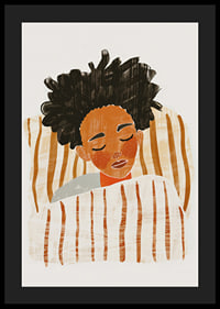 A peaceful sleeping figure captures the stillness of the night-4