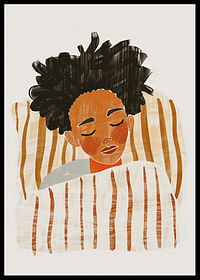 A peaceful sleeping figure captures the stillness of the night-2
