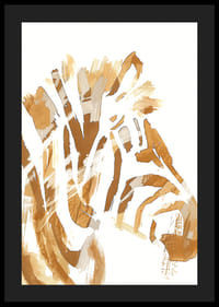 Elegant abstraksjon av en hests kraftige manke-4