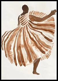 A dancer floats in soft, earthy tones of elegance and movement-6