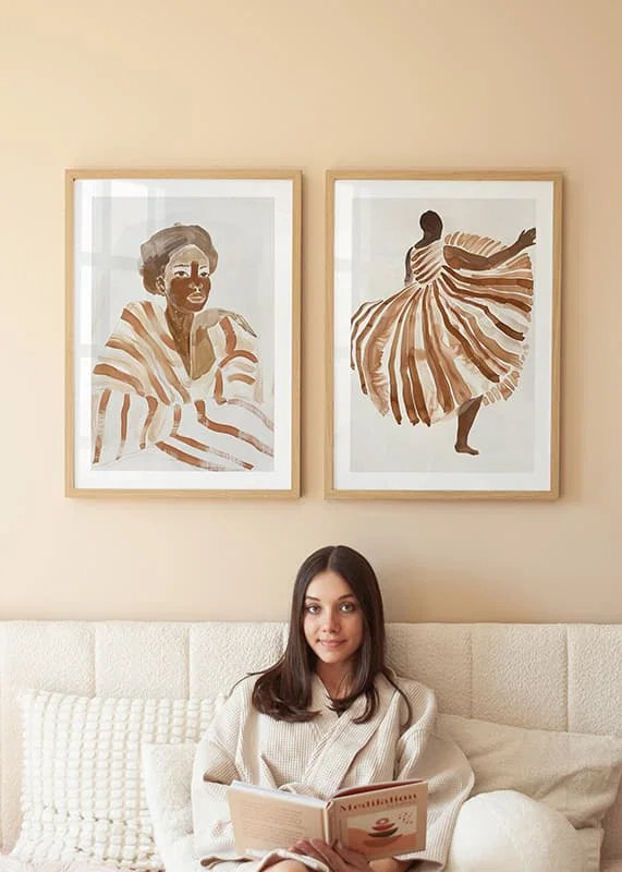 A dancer floats in soft, earthy tones of elegance and movement-12