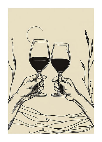 Poster Cheers To Elegance