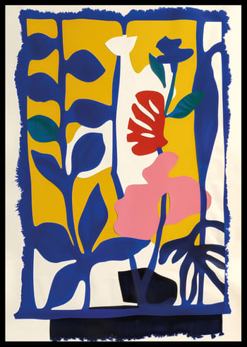 Poster Colorful Leaf Symphony