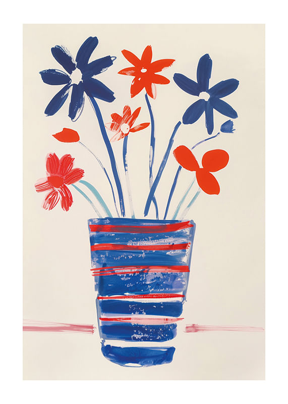 Poster Artistic Bouquet
