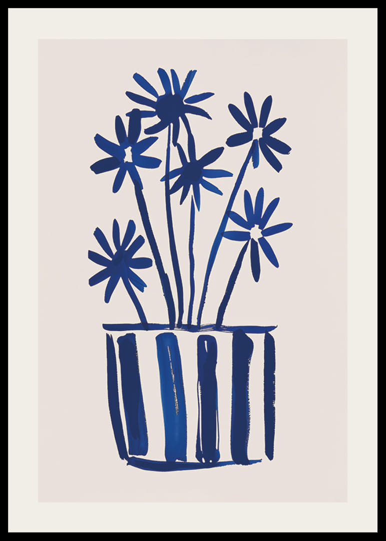 Kvitnúca elegancia v sýtomodrých odtieňoch priťahuje diváka-12