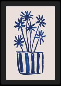 Kvitnúca elegancia v sýtomodrých odtieňoch priťahuje diváka-4