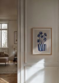 Blooming elegance in deep blue hues attracts the viewer-4