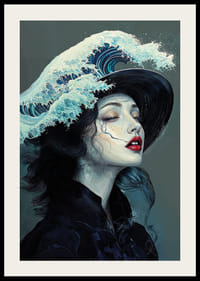 A fascinating fusion of water and beauty in a dreamlike scene-2