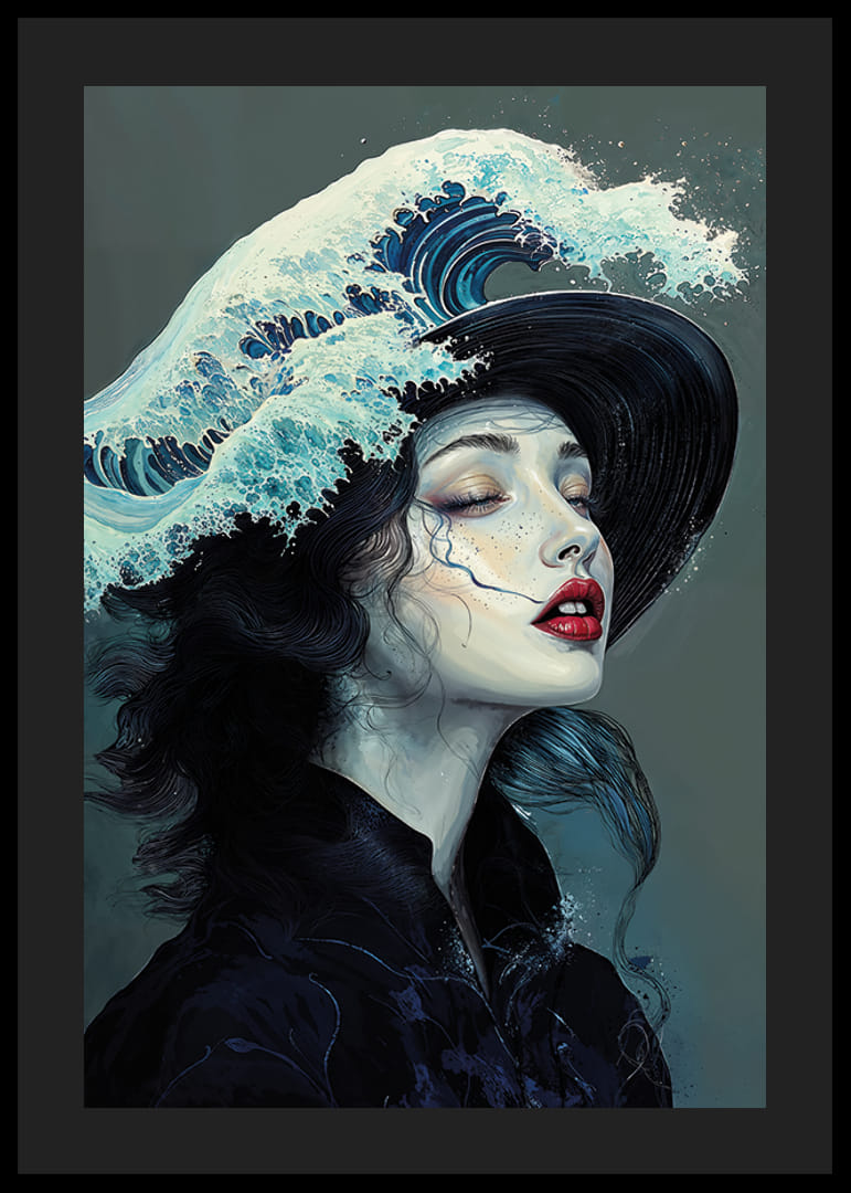 A fascinating fusion of water and beauty in a dreamlike scene-12