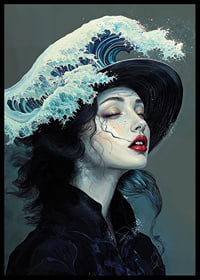 A fascinating fusion of water and beauty in a dreamlike scene-6
