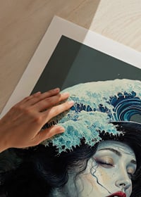 A fascinating fusion of water and beauty in a dreamlike scene-9