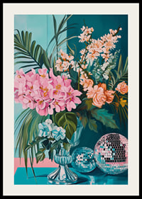 Die Schönheit der Blumen trifft auf den Glamour einer Discokugel-2