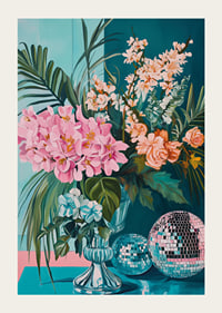 Die Schönheit der Blumen trifft auf den Glamour einer Discokugel-3
