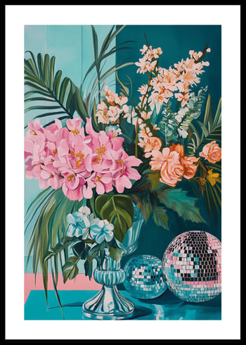 Poster Botanical Disco No1