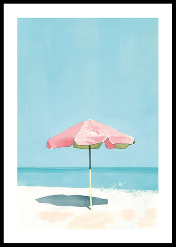 Poster Umbrella Oasis