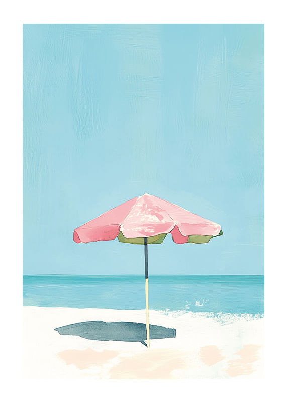 Plagát Umbrella Oasis