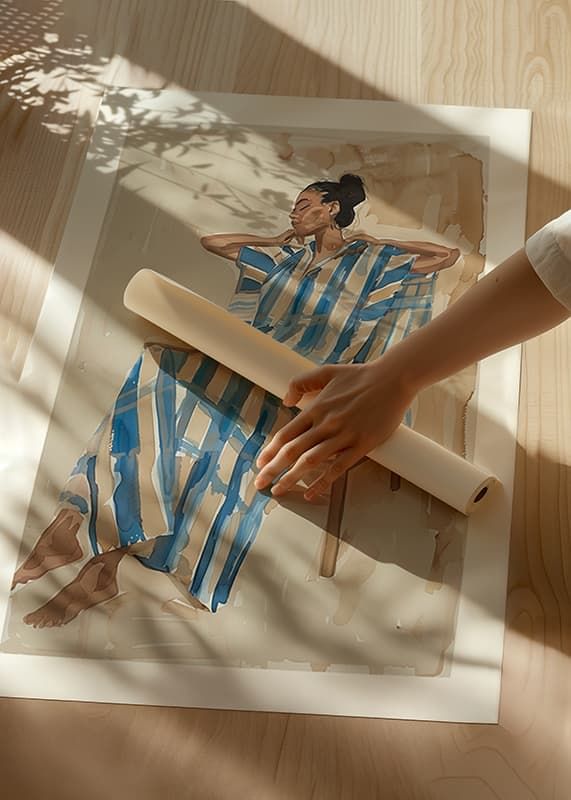 Poster Relaxed Artistry crossfade