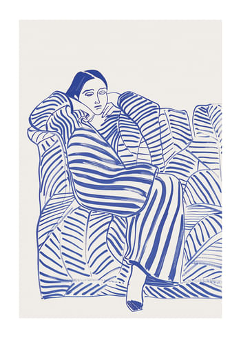 Plakat Blue Contemplation
