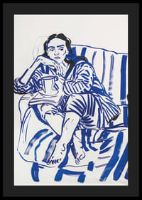 Pokojná skica v modrých tónoch, ktorá sprostredkúva relaxáciu a reflexiu-4