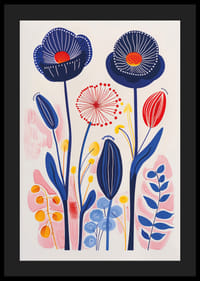 Livliga färger blommar i en harmonisk kavalkad av naturens fägring-4