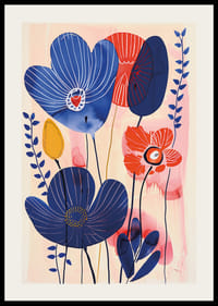 Colorful flowers create a vibrant atmosphere of joy and creativity-2