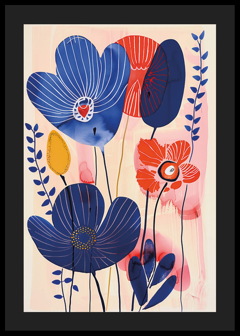 Colorful flowers create a vibrant atmosphere of joy and creativity-12