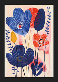 Colorful flowers create a vibrant atmosphere of joy and creativity-5