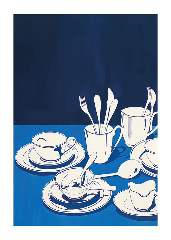 Poster Tranquil Tableware