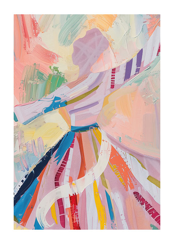 Poster Pastel Whirl