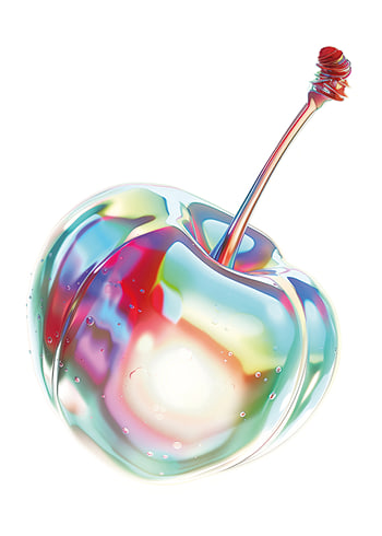 Poster Chromatic Cherry