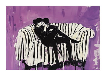 Plakat Cuddle in Contrast