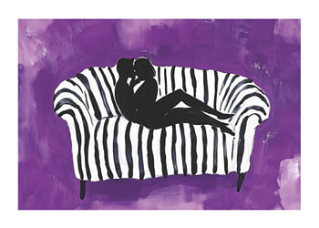 Poster Purple Serenity