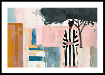 Poster Pastel Promenade