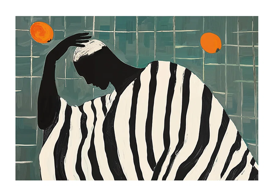 The elegance of the silhouette against colorful contrasts fascinates-12