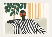 Moments of style and tranquility with graphic elegance-3