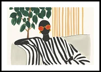 Moments of style and tranquility with graphic elegance-0