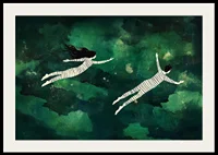 A dreamlike flight through the night sky brings a sense of freedom and adventure-2