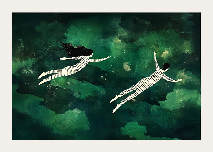 A dreamlike flight through the night sky brings a sense of freedom and adventure-12