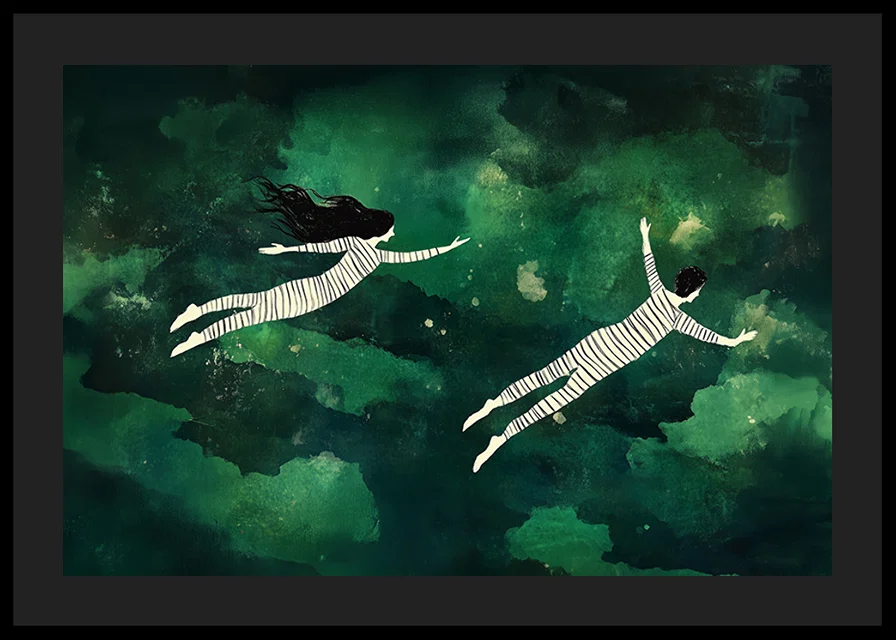 A dreamlike flight through the night sky brings a sense of freedom and adventure-12