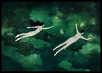 A dreamlike flight through the night sky brings a sense of freedom and adventure-6