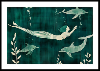 Poster Aqua Dreamscape