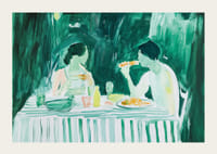 Dineren in groene tinten, waar intimiteit en conversatie stromen-3