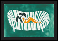 Una pareja amorosa en un abrazo acogedor y colorido.-4