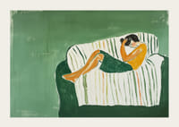 Atsipalaidavusi figūra ilsisi harmoningoje žalioje aplinkoje-3