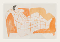 Une scène paisible de détente avec des tons chauds et des lignes douces-3