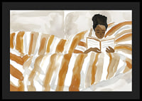 A relaxing moment in bed with a book warms the soul-4